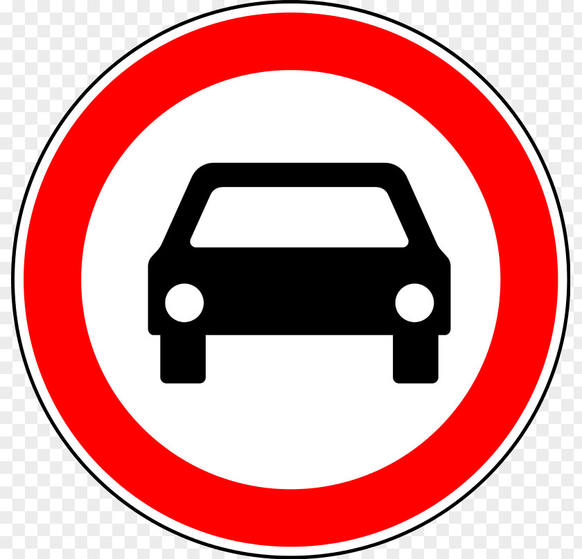 Car Traffic Sign Warning Overtaking PNG