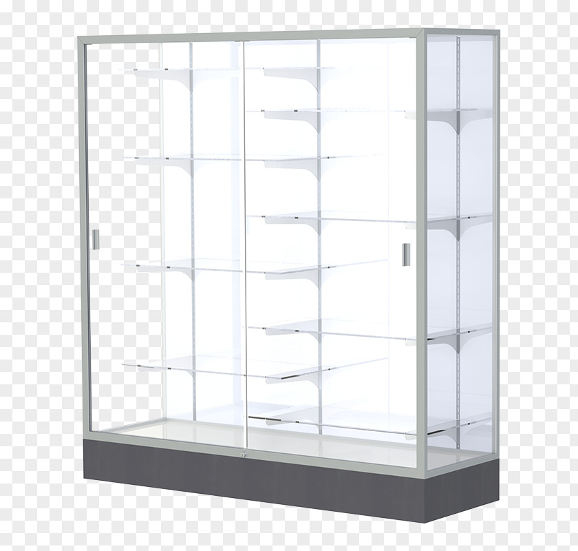 Colossus Display Case Glass Cabinetry Furniture Drawer PNG
