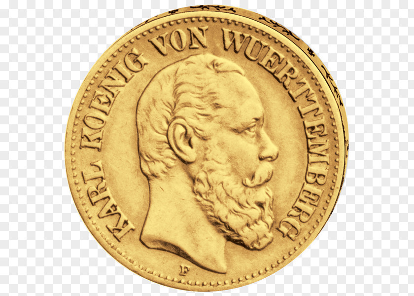 Karl Mark Gold Coin Sovereign Ducat PNG