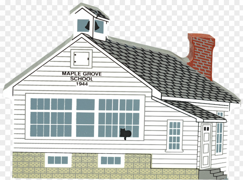 Maple Grove Farmhouse Facade Roof Property PNG