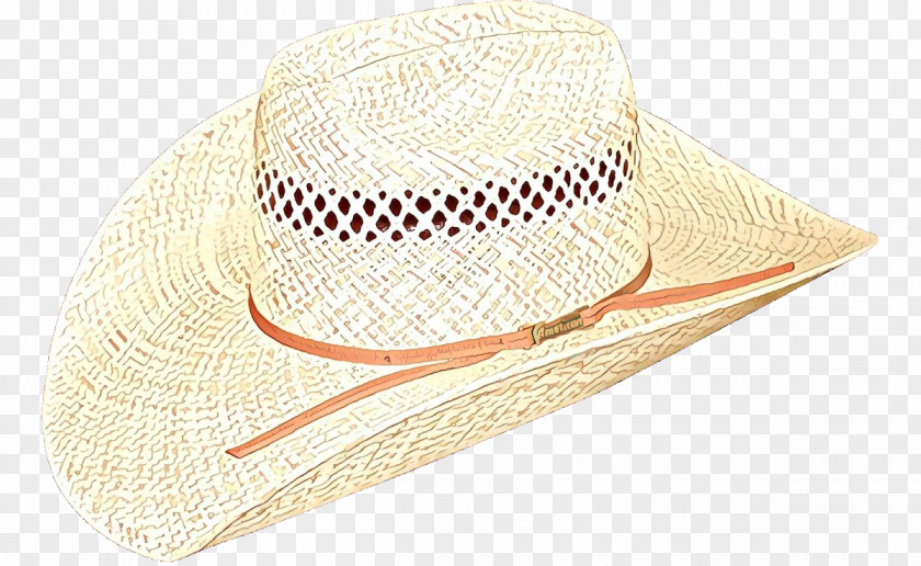 Beige Fedora Cowboy Hat PNG