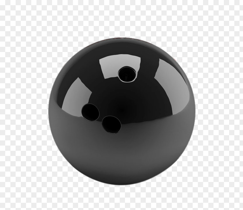 Black Bowling Ten-pin Pin PNG