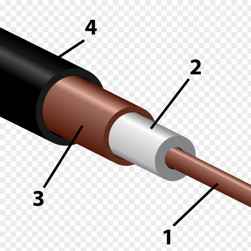 Cable Plug Coaxial Wiring Diagram Electrical Wires & PNG