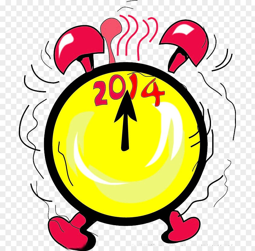 Cartoon Clock Alarm PNG