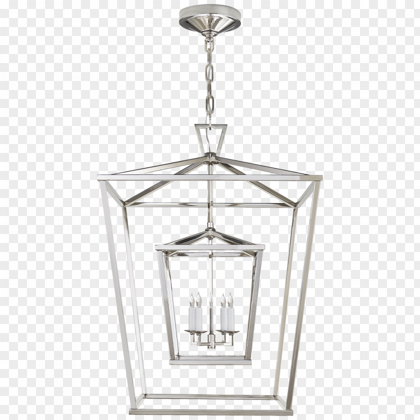 Glowing Chandelier Lighting Visual Comfort Designer Lantern PNG