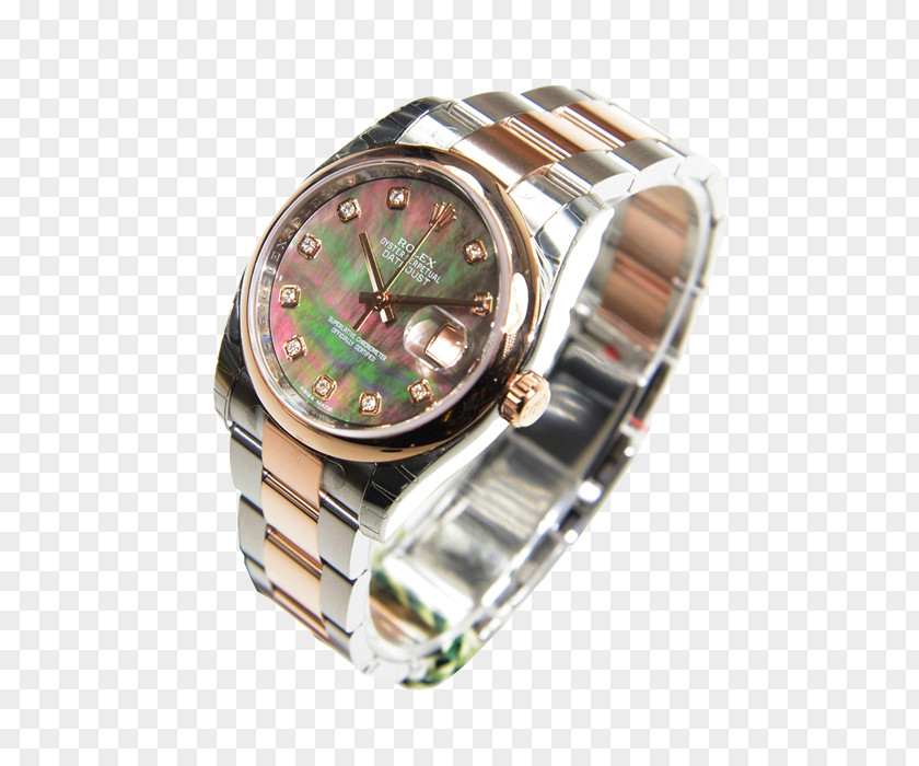 Gold Rolex Watch Male Automatic PNG