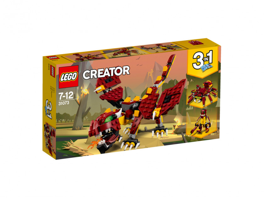 Ngee Ann City Toy LEGO Creator Mythical Creatures SmythsToy Certified Store (Bricks World) PNG