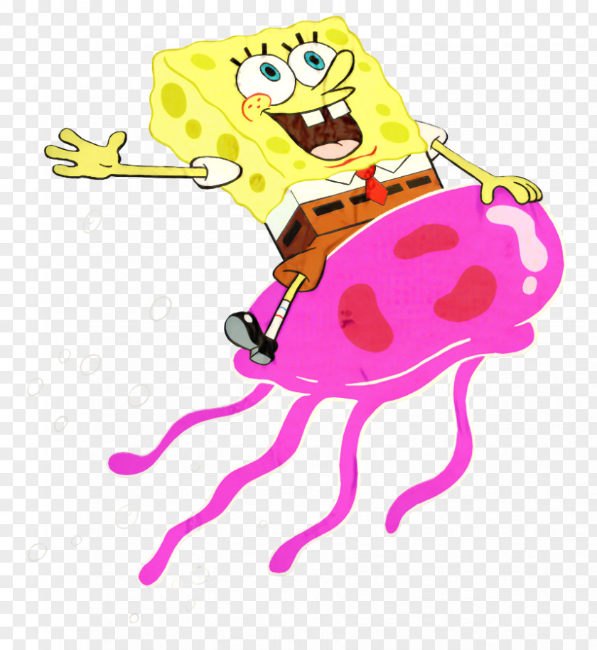 SpongeBob SquarePants Clip Art Jellyfish Illustration PNG