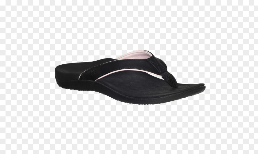 Black Wave Point Slipper Sandal Shoe Footwear Flip-flops PNG