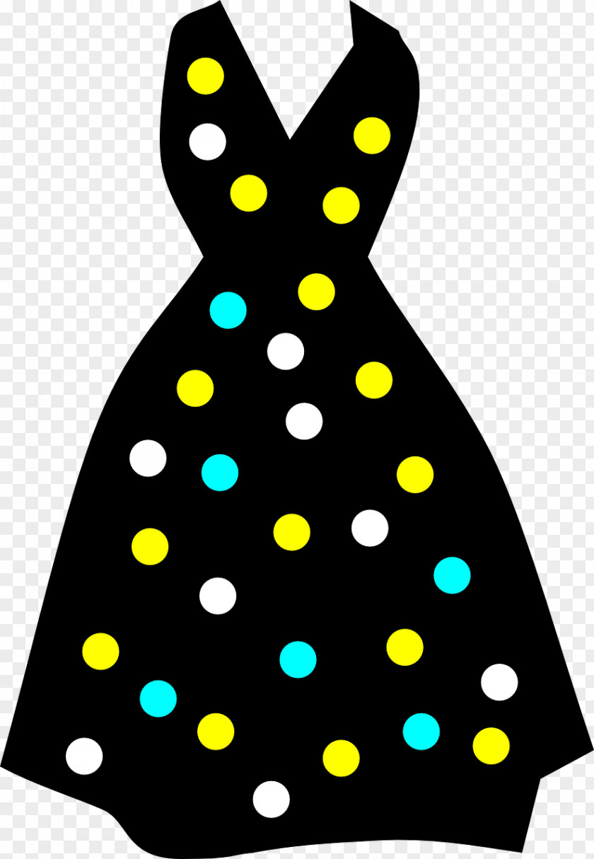 Dress Polka Dot Clothing Clip Art PNG