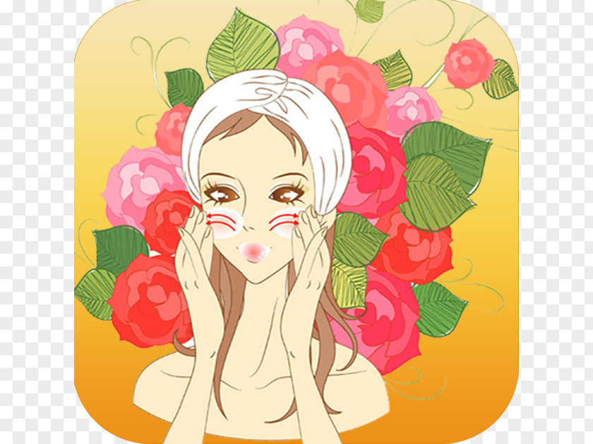 Face Facial Skin Massage Woman PNG