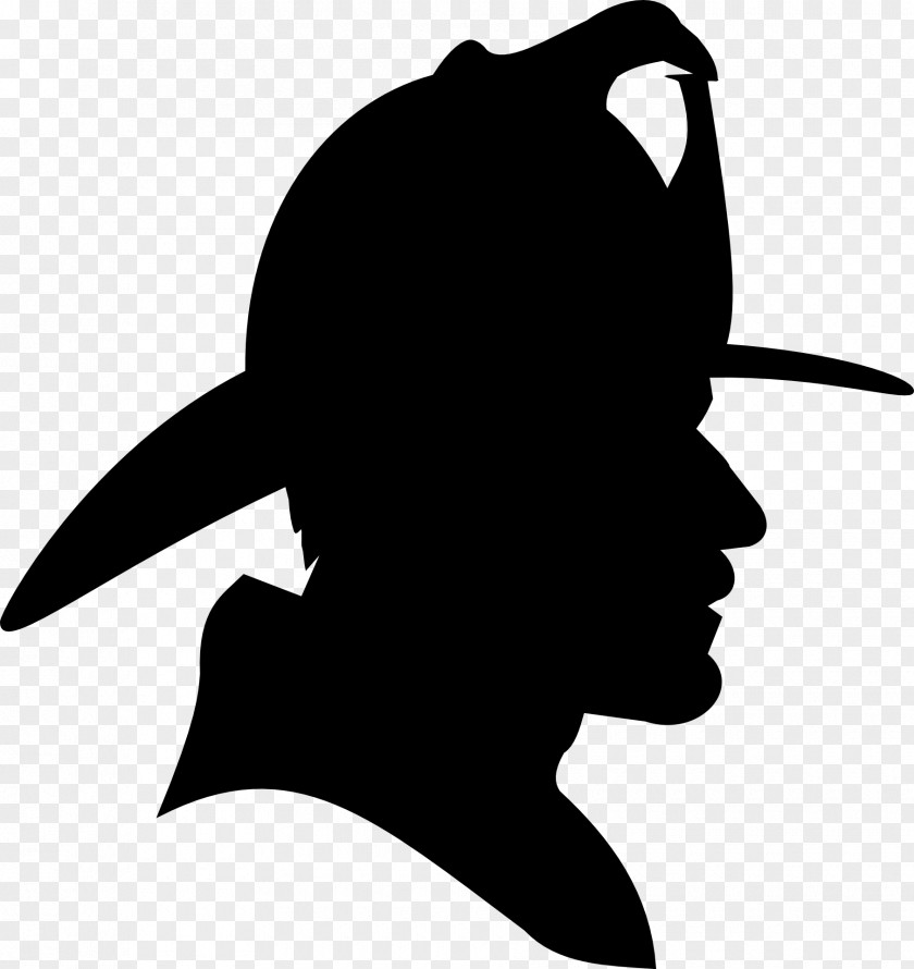 Firefighter Fire Department Silhouette PNG