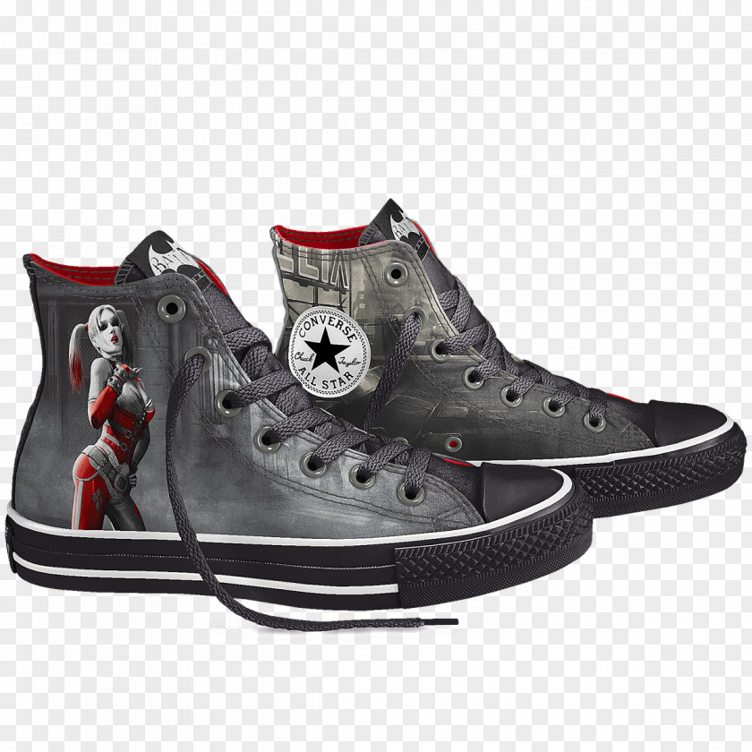 Harley Quinn Sneakers Joker Catwoman Chuck Taylor All-Stars PNG