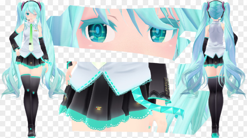 Hatsune Miku Vocaloid MikuMikuDance DeviantArt Image PNG