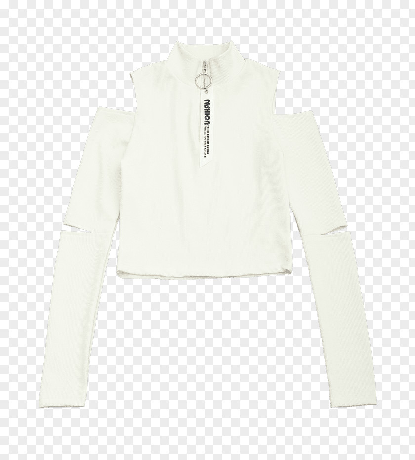 Off White Sweater Clothing Suit Blouse Sleeve Shirt PNG
