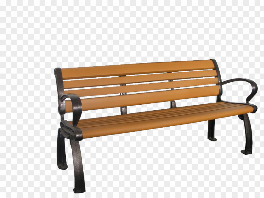 Park Bench Table Chair Wood PNG