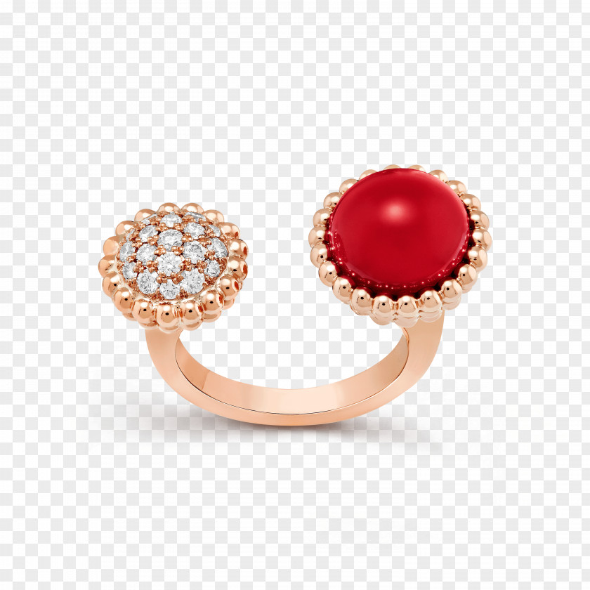 Ring Finger Pearl Earring Jewellery Van Cleef & Arpels PNG