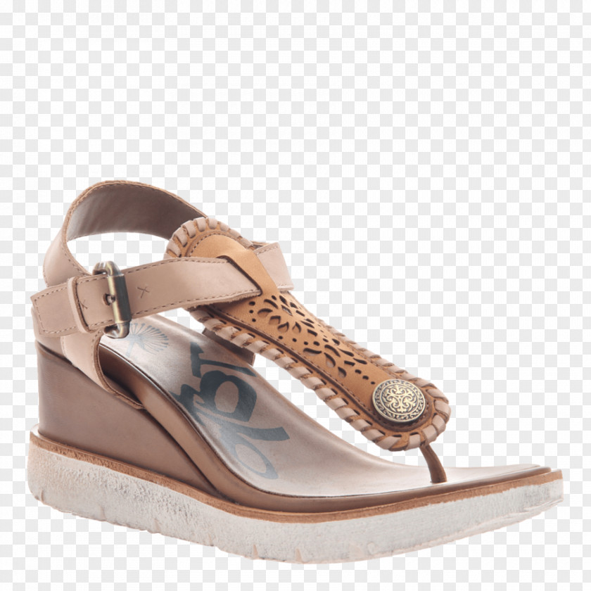 Sandal Shoe Flip-flops Wedge Leather PNG