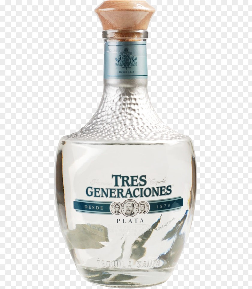 Sauza Tequila Liquor Distillation Tres Generaciones Plata Blanco PNG