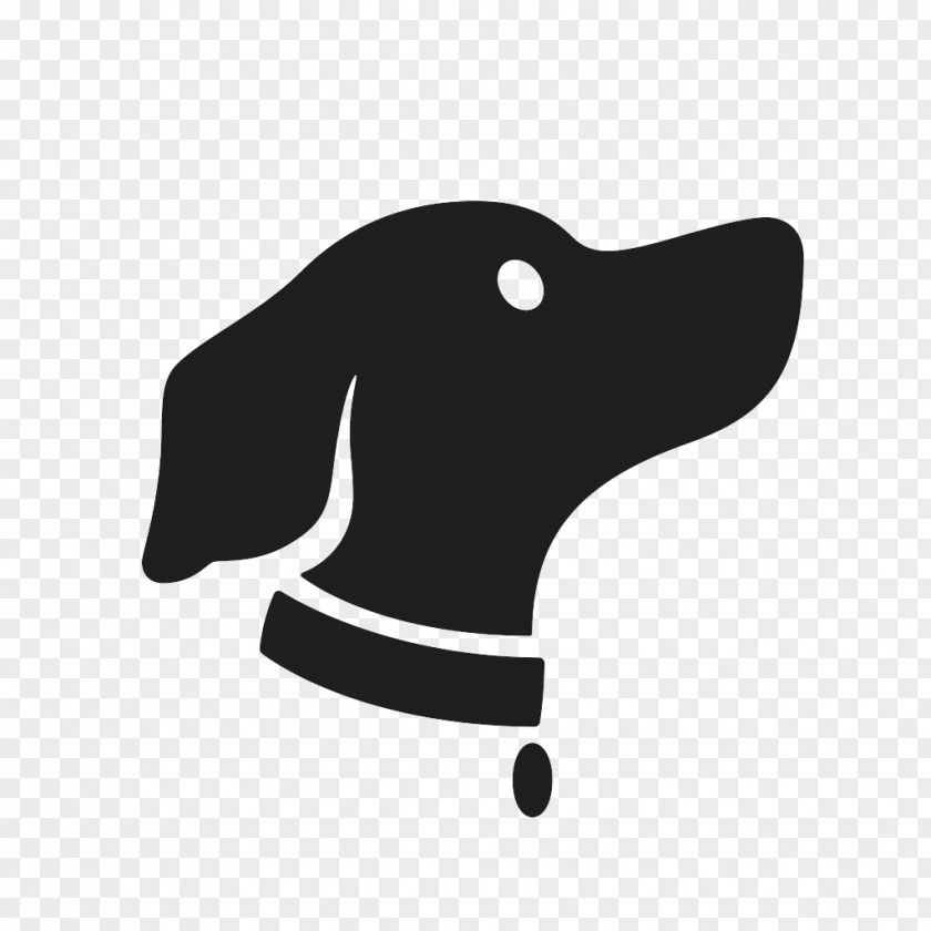 Bone Dog Logo Silhouette PNG