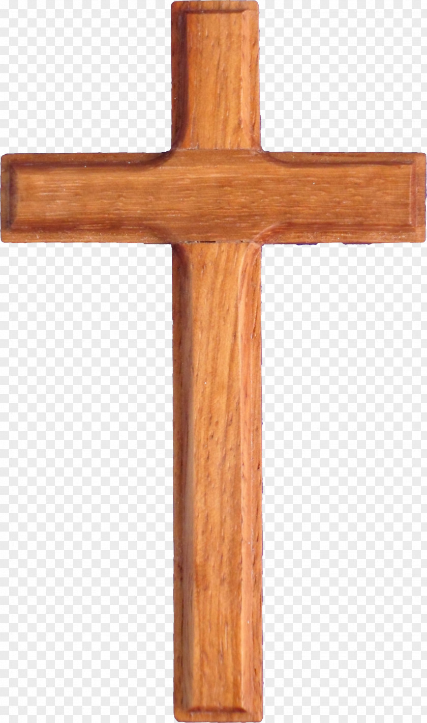 Christian Cross Wood Clip Art PNG