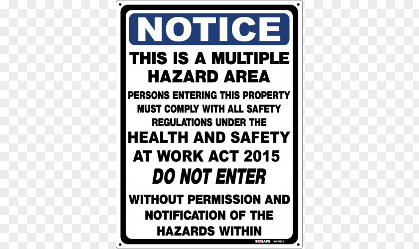 Signage Solution Accuform Microbial Hazard Keep Out Authorized Personnel Only Respirators And Protective Clothing Are Required In This AR, Red/Black On White Technology Brand Font PNG
