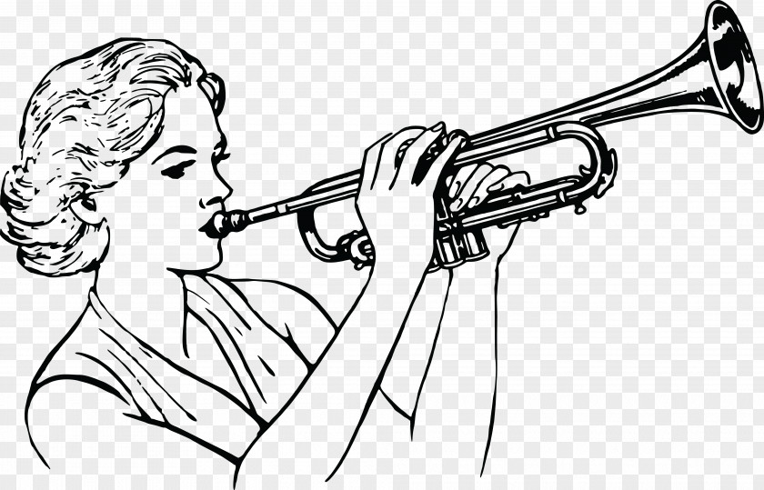 Trumpet Musical Instruments Clip Art PNG