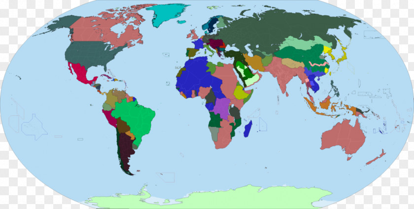 World Map Globe War PNG