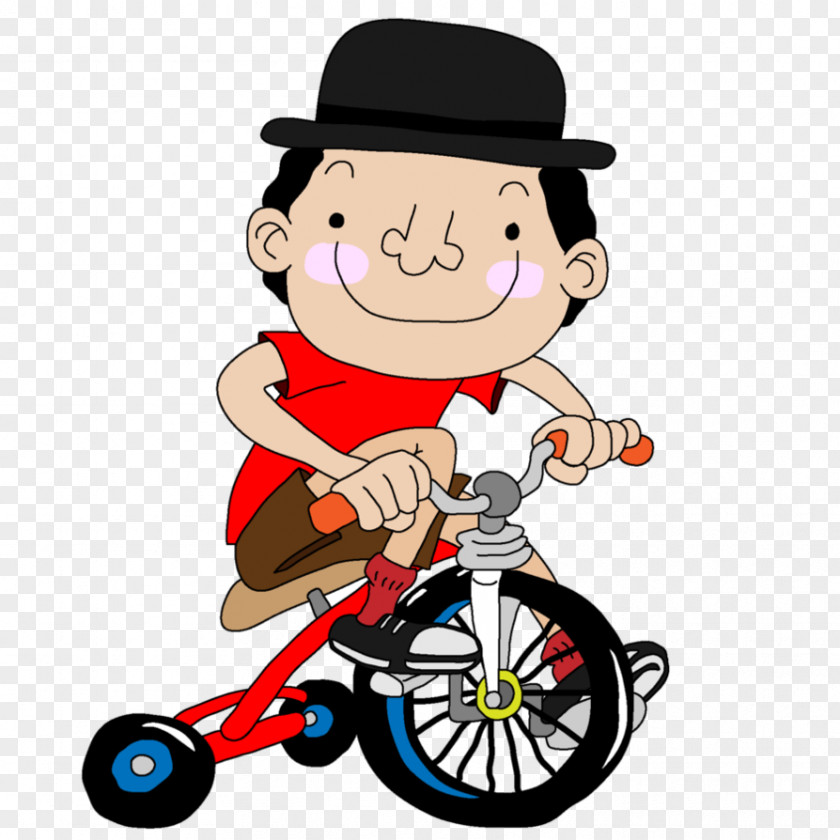 Bicycle Cartoon Tricycle Clip Art PNG