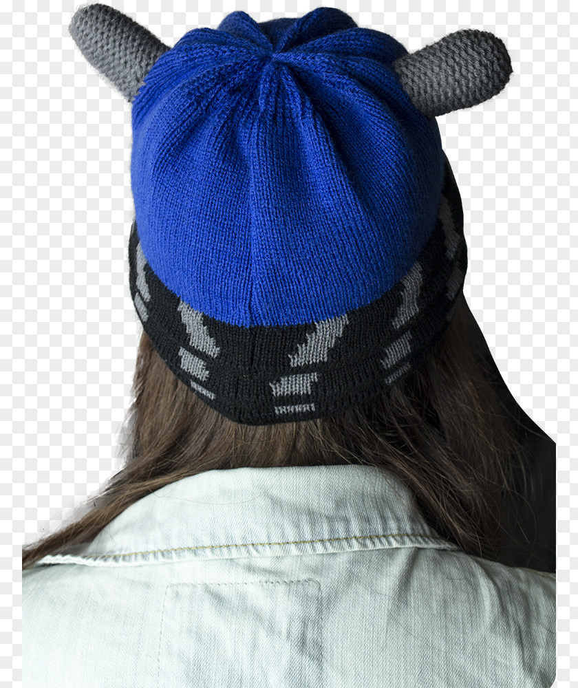 Blue Hat Beanie Knit Cap Baseball Cobalt PNG