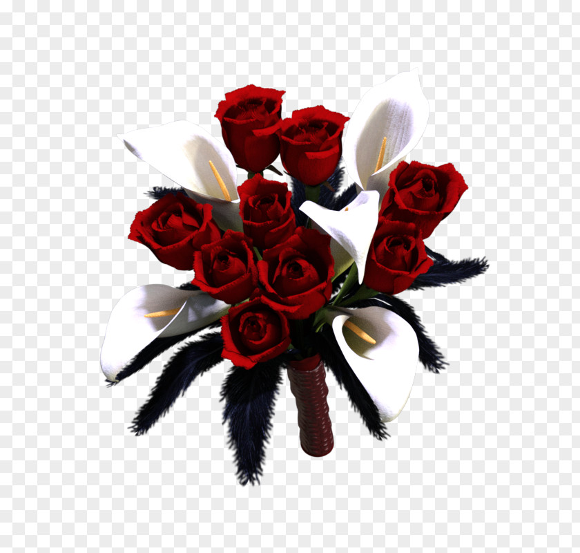 Elegant Bouquet Red Rose Garden Roses Flower Floristry PNG
