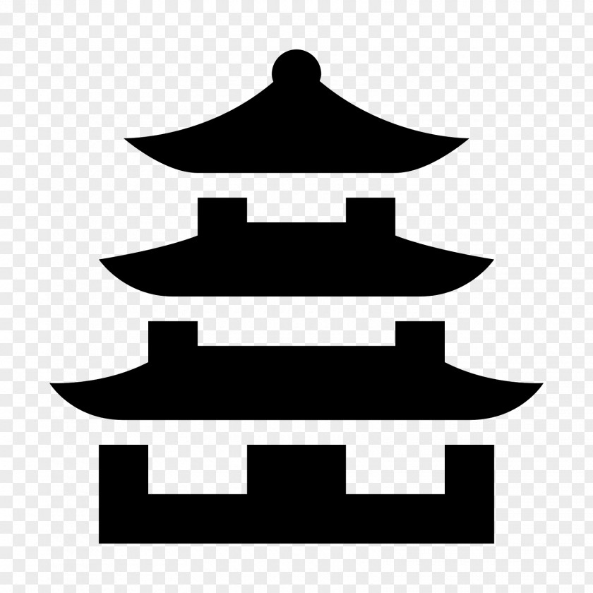 Japanese Temple Pagoda Clip Art PNG