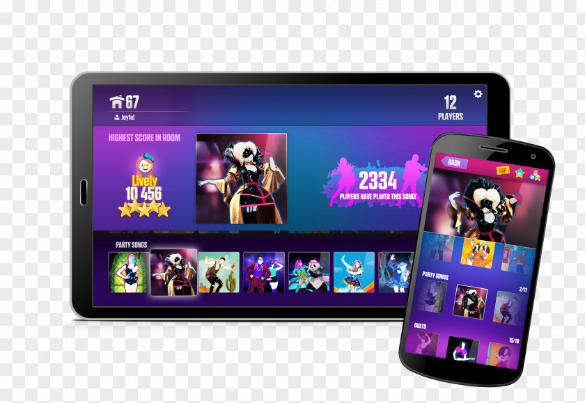 Just Dance Now Smartphone Feature Phone PNG