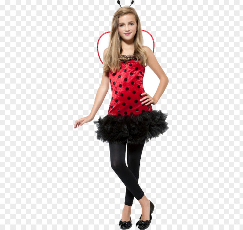 Skeleton Dress Costume Women Smiffy's Dress-up Ladybug Girl PNG