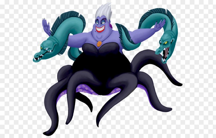 Ariel Sebastian Ursula Flotsam Et Jetsam Villain PNG