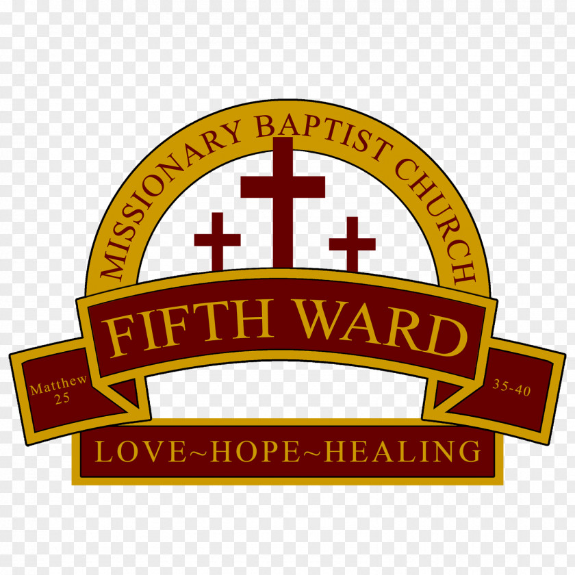 Baptist Church Saffron Walden Fifth Ward Missionary Logo Emblem Brand Greater PNG