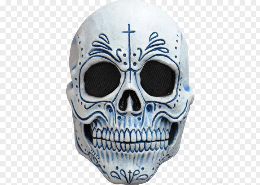 Mask La Calavera Catrina Mexican Mask-folk Art Day Of The Dead PNG