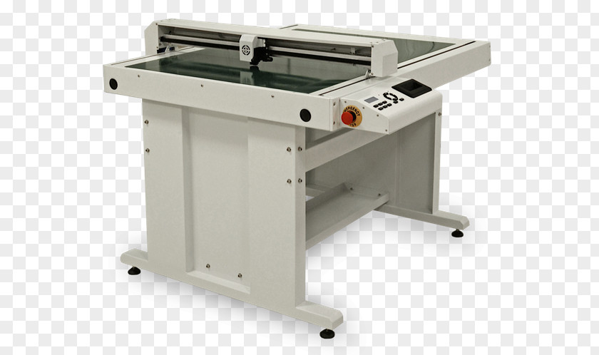 Matrix Code Plotter Paper Cutting Machine Table PNG