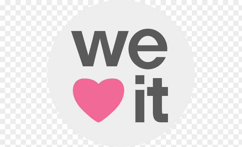 Social Media We Heart It Logo PNG