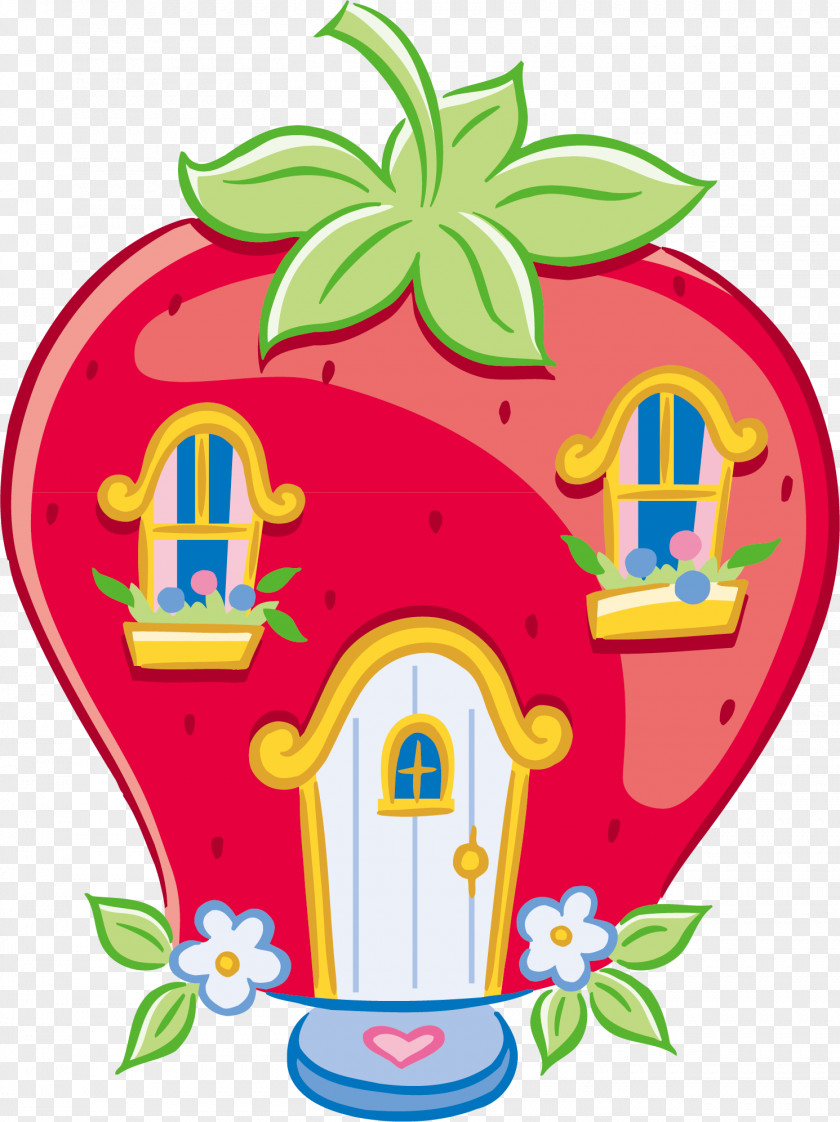 Strawberry House Shortcake Charlotte Cheesecake Muffin PNG