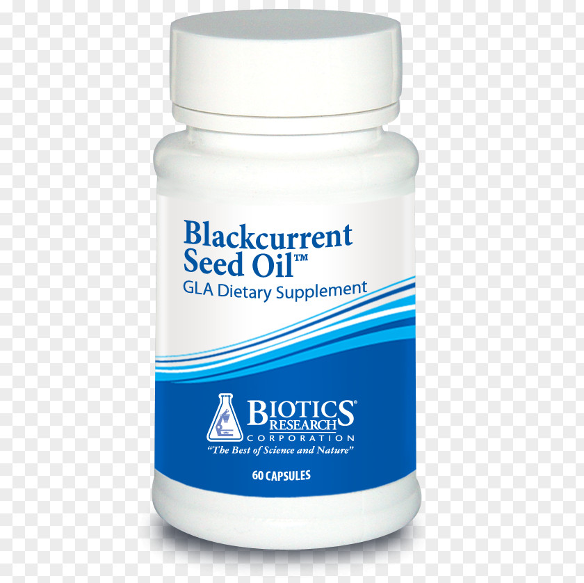 Blackcurrant Seed Oil Biotics Research Corporation Dietary Supplement Capsule Drive PNG