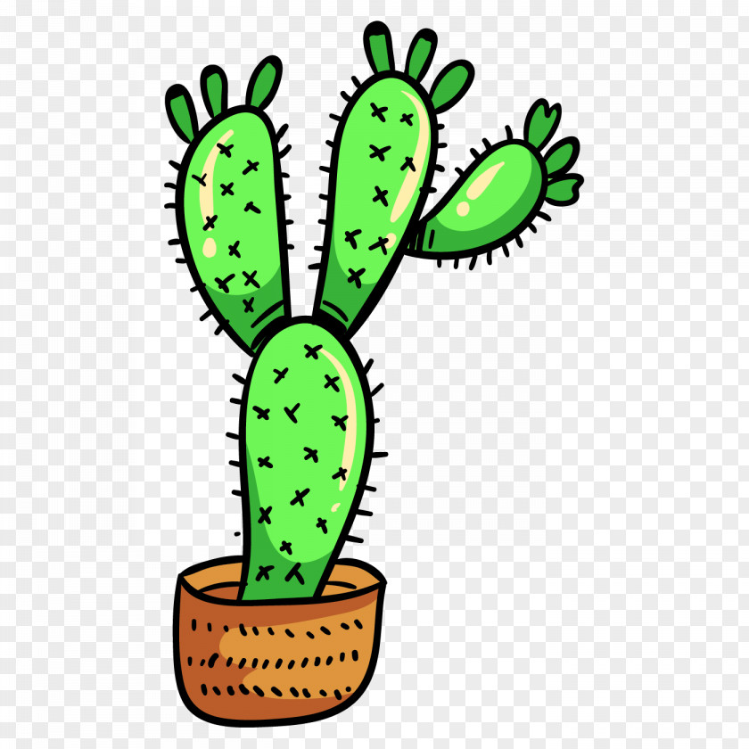 Bonsai Button Cactus Clip Art Vector Graphics Image Download PNG