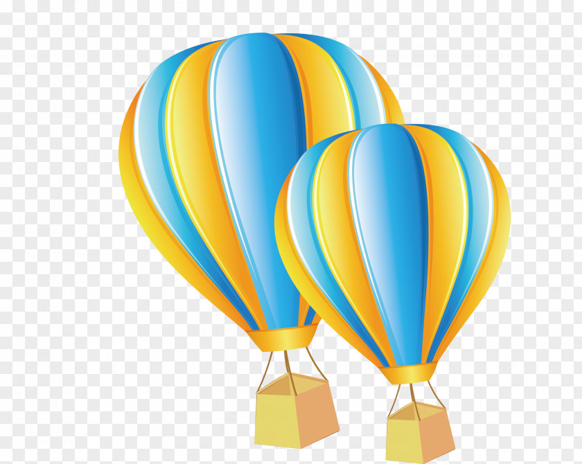 Hot Air Balloon Vector Material Adobe Illustrator PNG