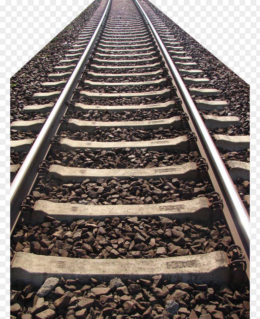 Railroad Tracks Train Rail Transport Track PNG