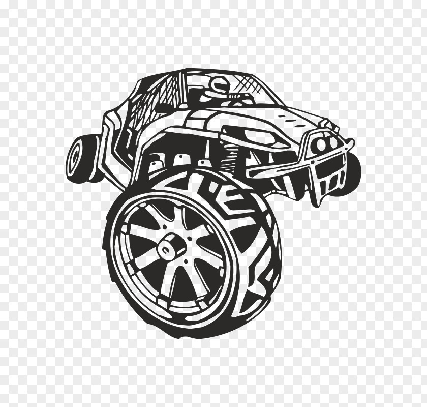 Car Tire Dune Buggy Vehicle Monster Truck PNG