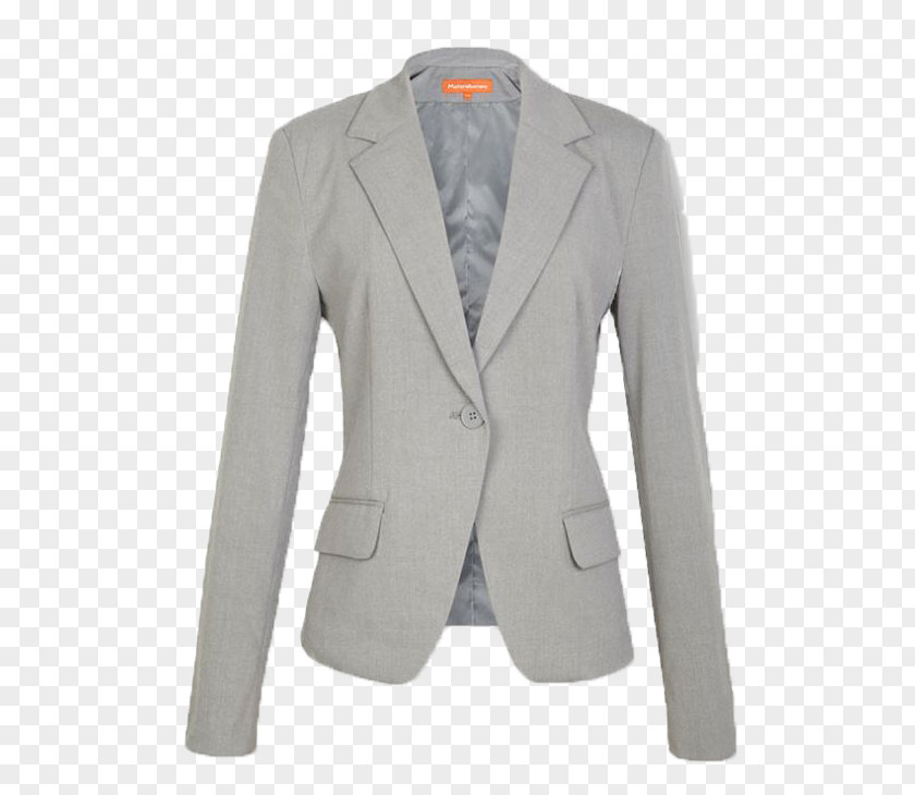 Gray Female Suit Costume Woman PNG