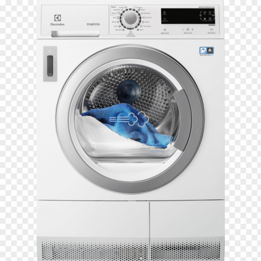 Industrial Washer And Dryer Clothes Washing Machines Electrolux EDH3897SDE Home Appliance PNG
