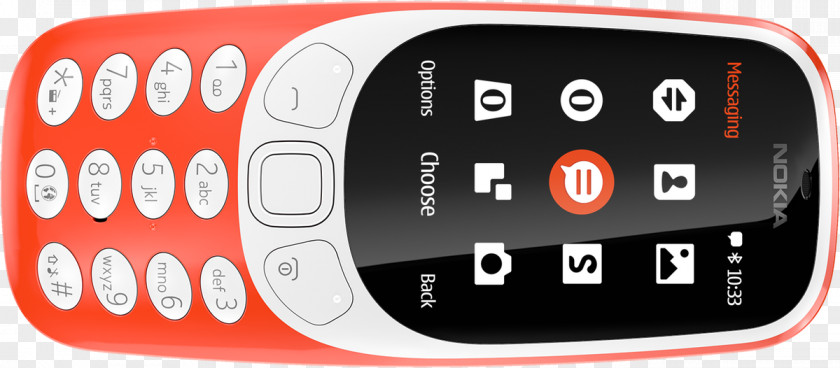 Nokia 3310 Feature Phone Telephone Clamshell Design PNG