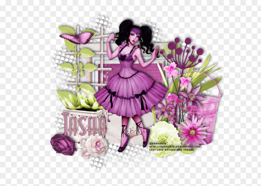 Spring Day Floral Design Fairy Cut Flowers PNG