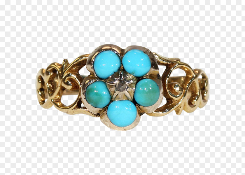 Ring Turquoise Brooch Jewellery Estate Jewelry PNG